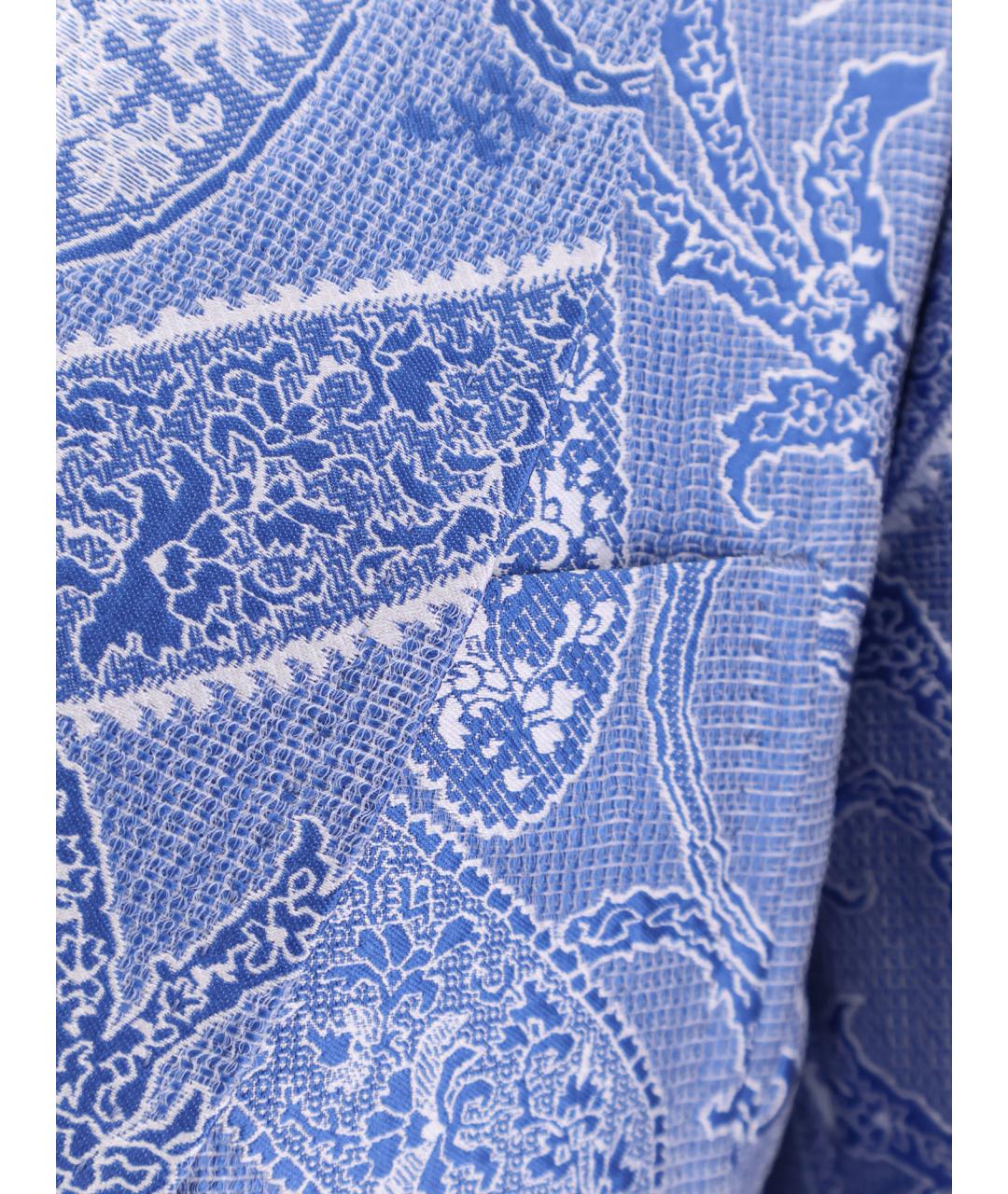 ETRO Голубой жакет/пиджак, фото 3