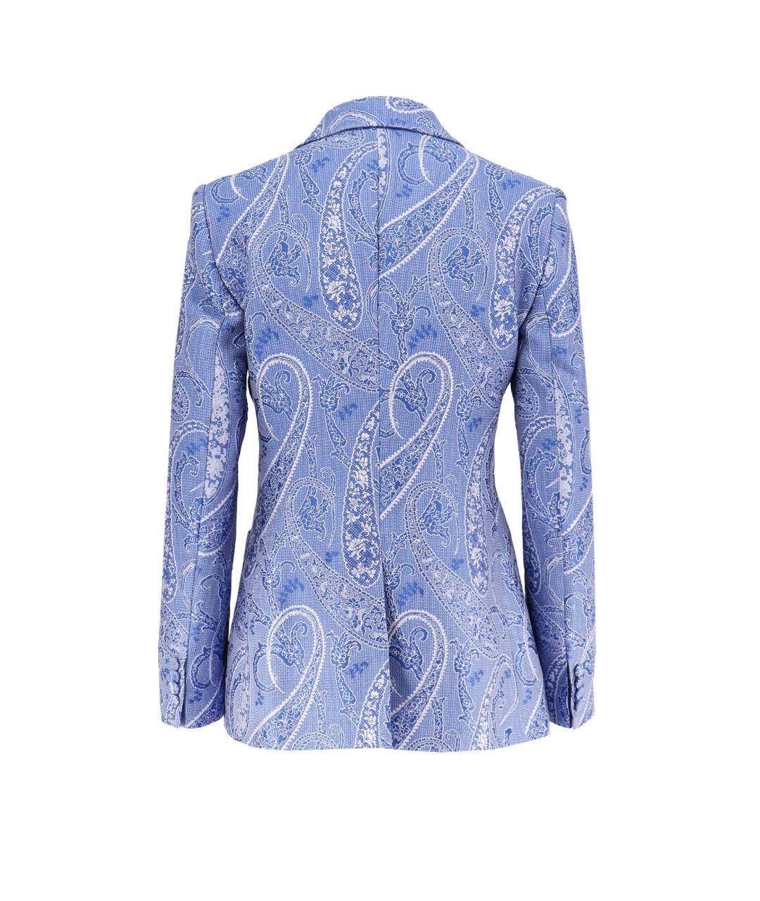 ETRO Голубой жакет/пиджак, фото 2