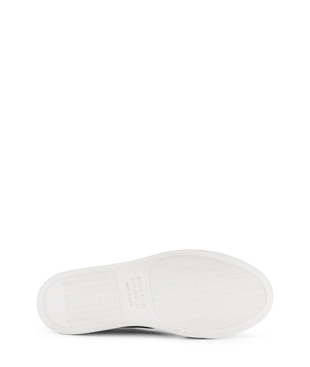 BRUNELLO CUCINELLI Коричневые замшевые кеды, фото 4