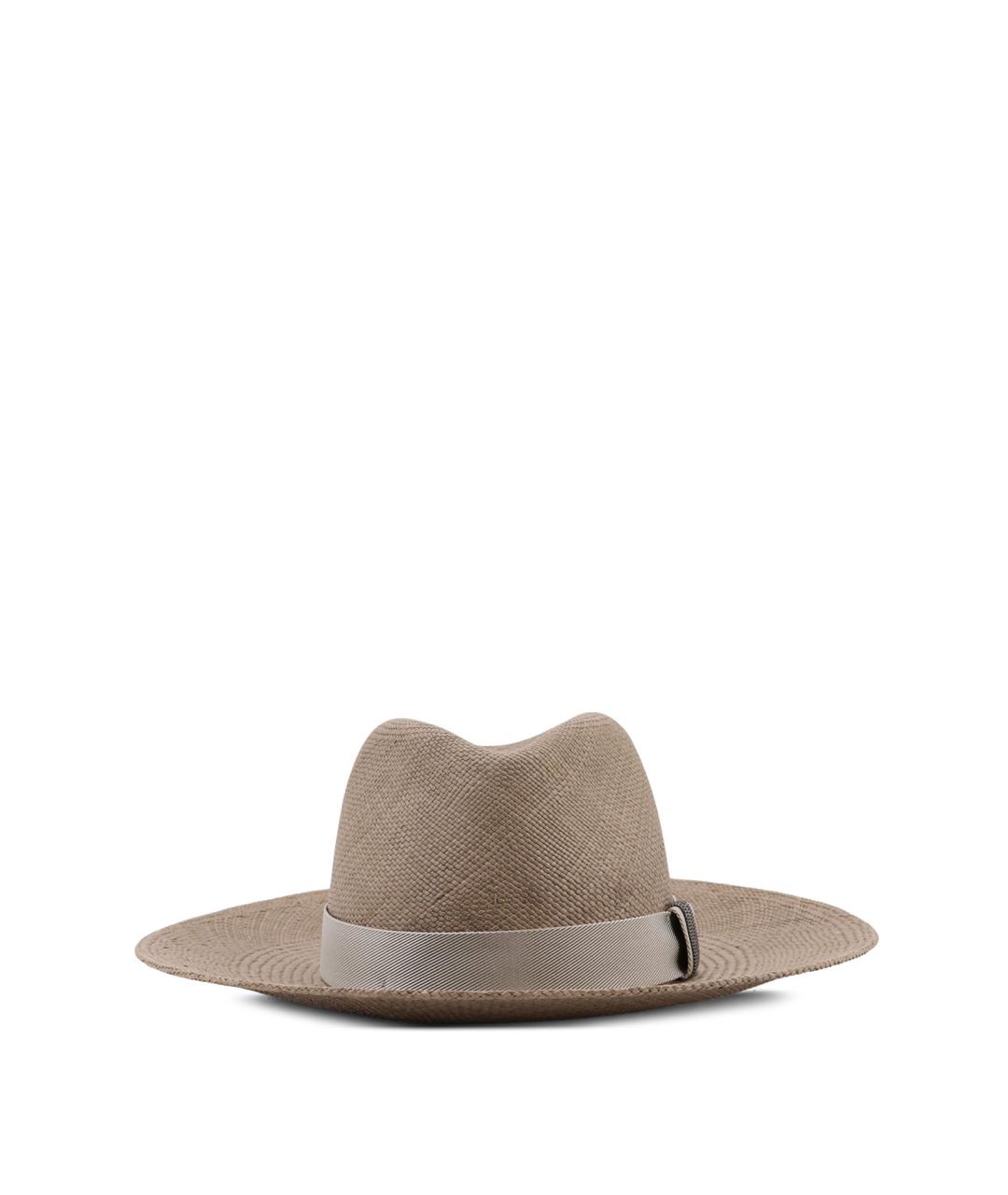 BRUNELLO CUCINELLI Зеленая шляпа, фото 1