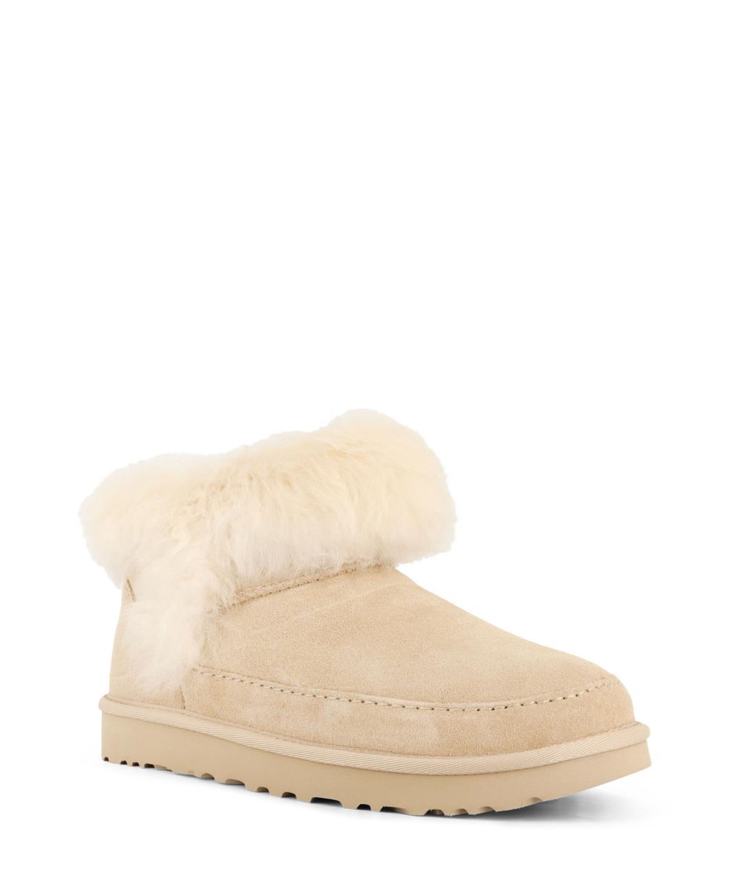 UGG AUSTRALIA Бежевые замшевые ботинки, фото 2