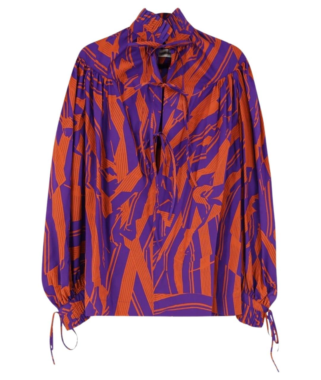 DRIES VAN NOTEN Мульти хлопковая блузы, фото 1