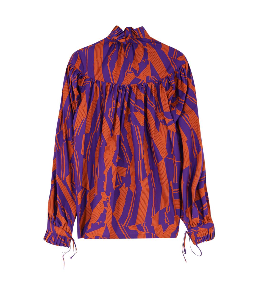 DRIES VAN NOTEN Мульти хлопковая блузы, фото 2