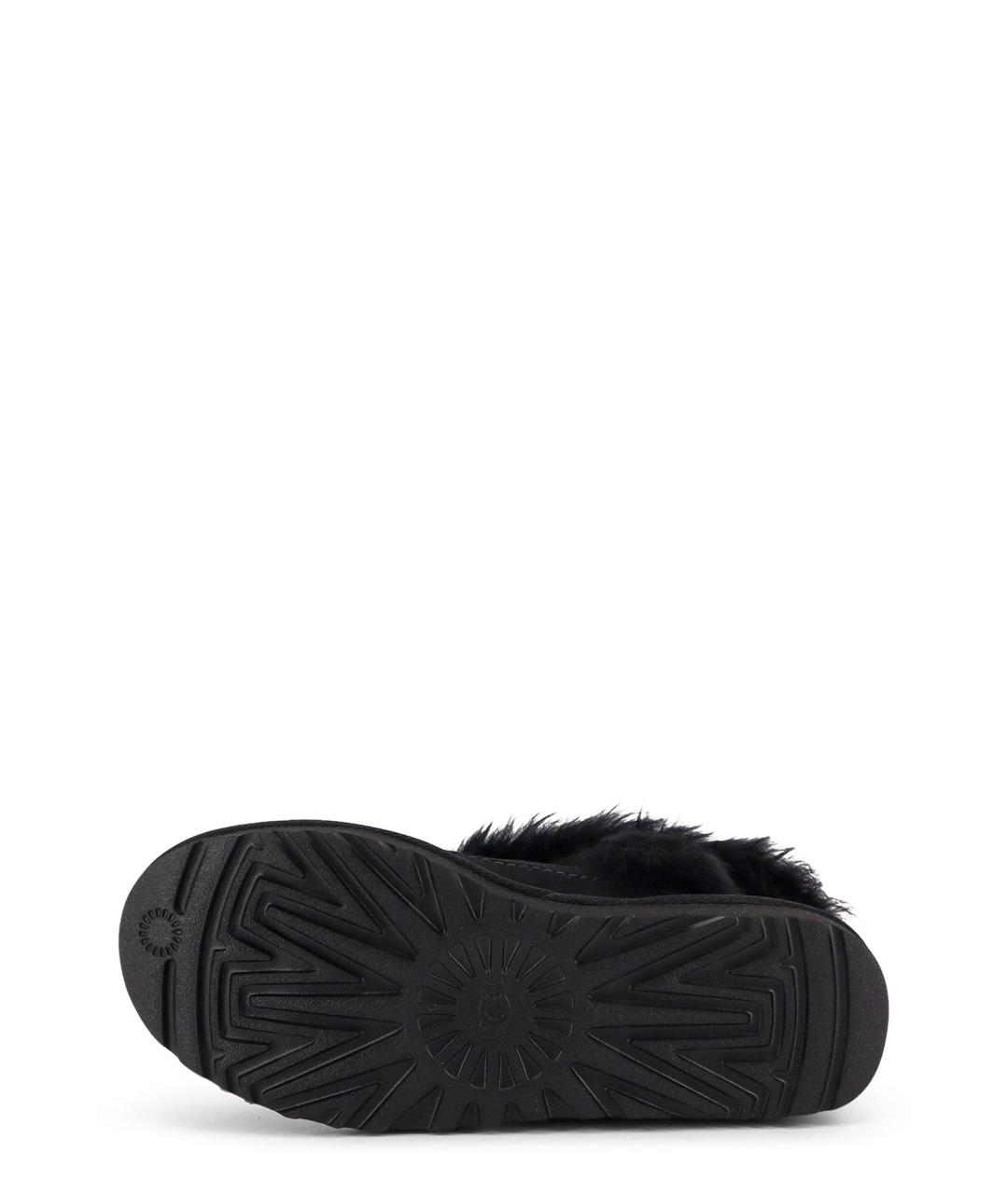 UGG AUSTRALIA Черные замшевые сапоги, фото 4