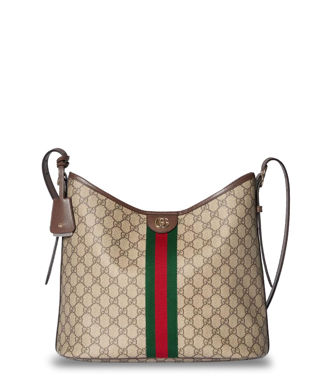 GUCCI Бежевая сумка через плечо, фото 1