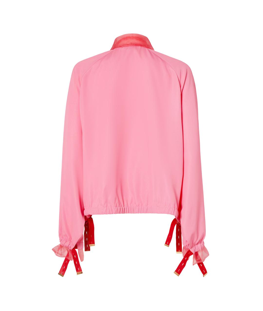 FENDI Розовая вискозная куртка, фото 2