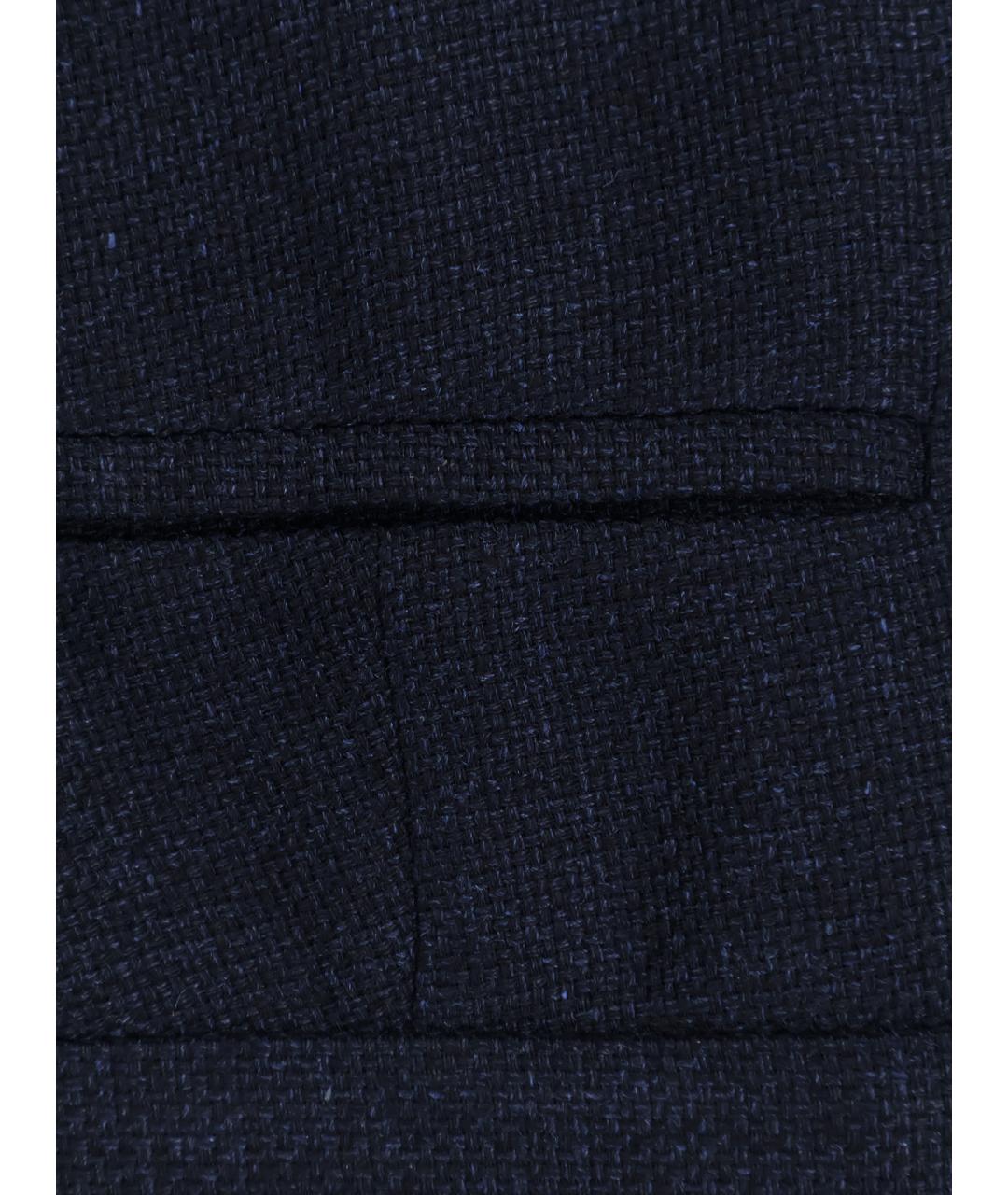 BRUNELLO CUCINELLI Темно-синий классический костюм, фото 3