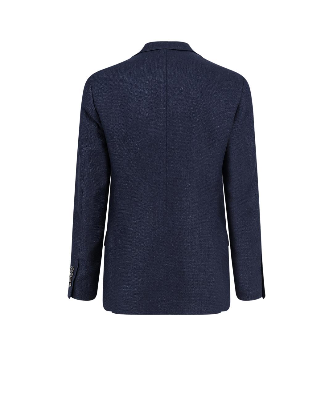 BRUNELLO CUCINELLI Темно-синий классический костюм, фото 2