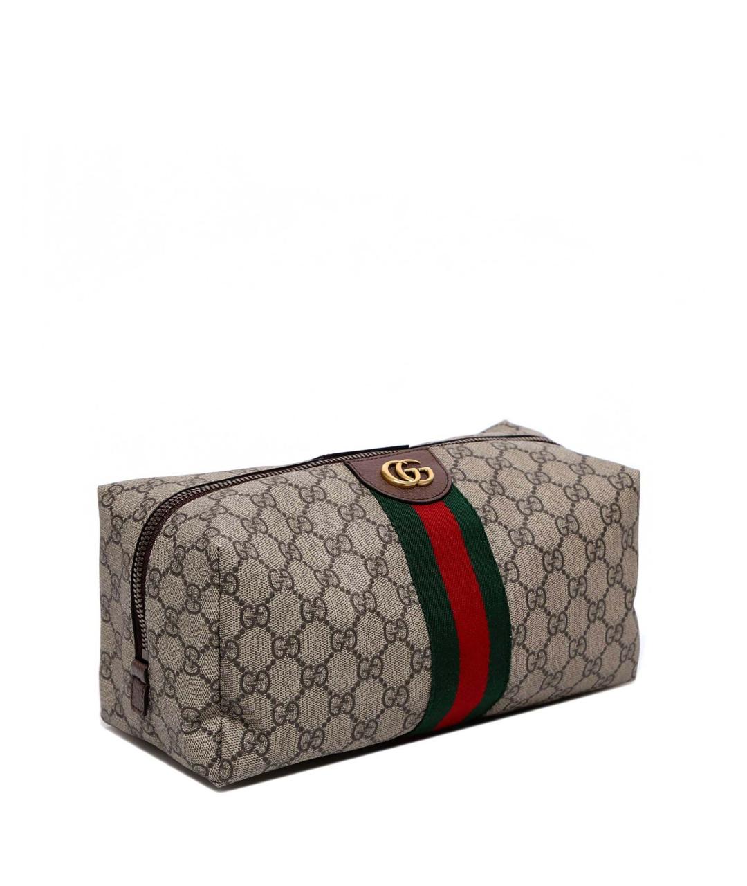GUCCI Бежевая барсетка, фото 3