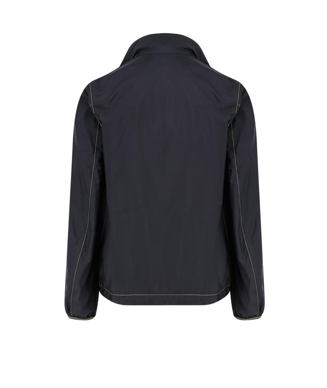 MONCLER Черная полиамидовая куртка, фото 2