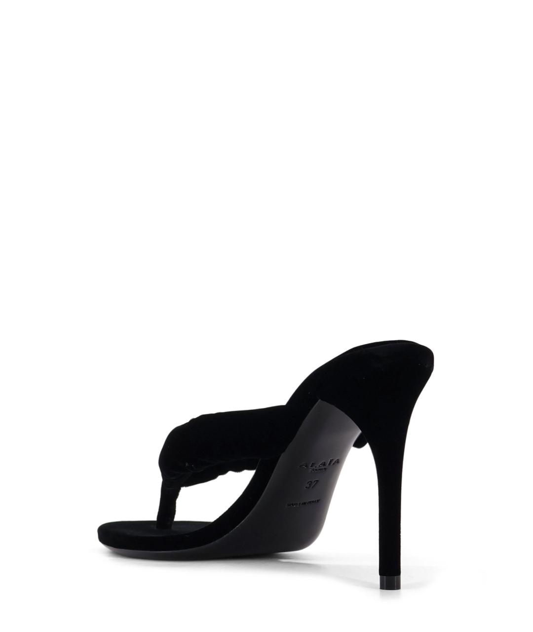 ALAIA Черные мюли, фото 3