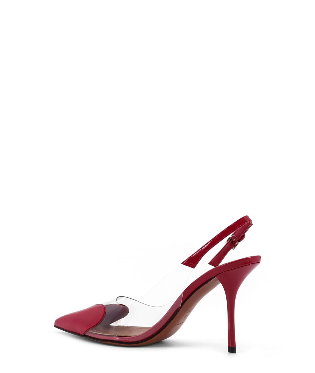 ALAIA Красные кожаные туфли, фото 3