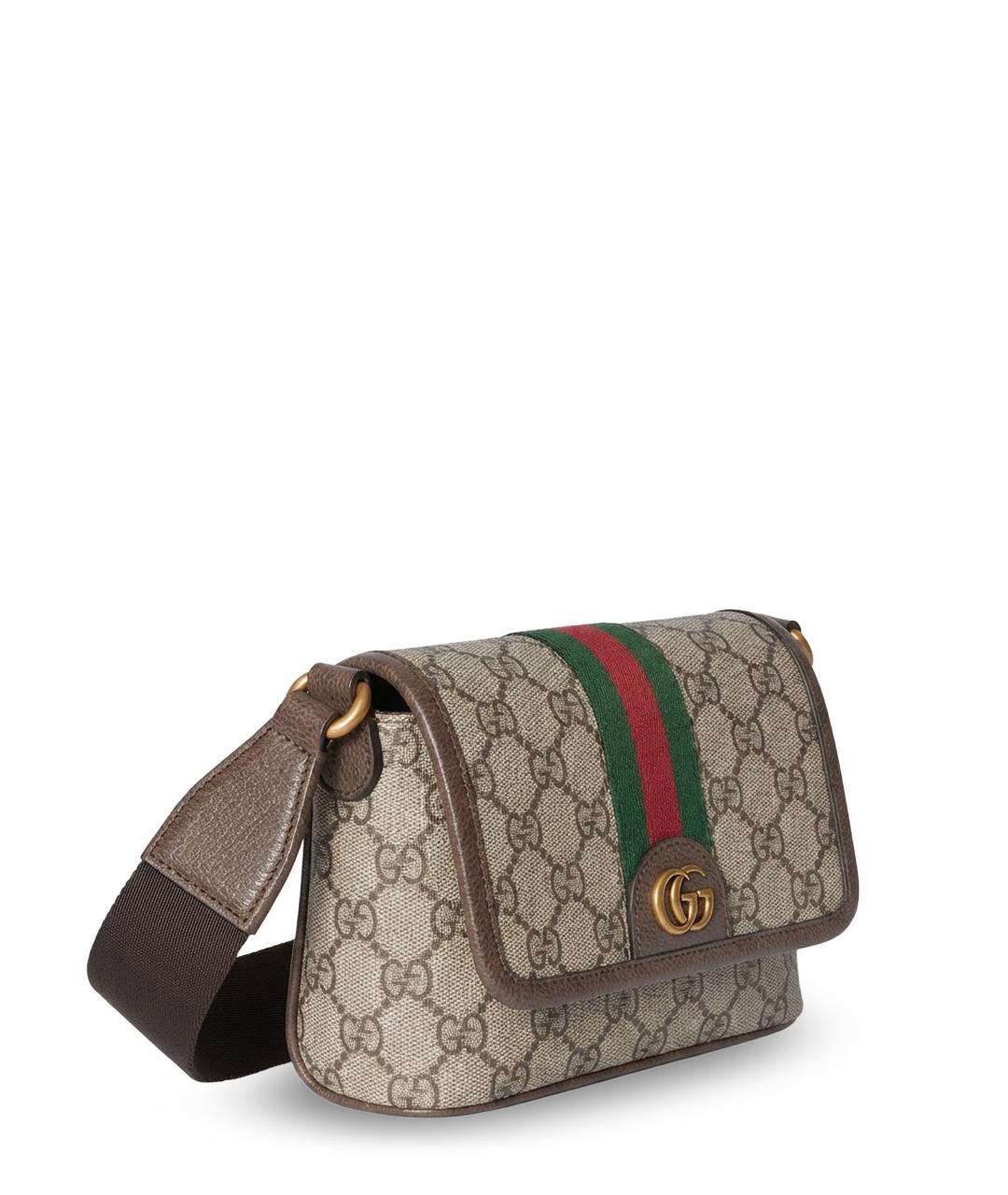 GUCCI Бежевая сумка на плечо, фото 3