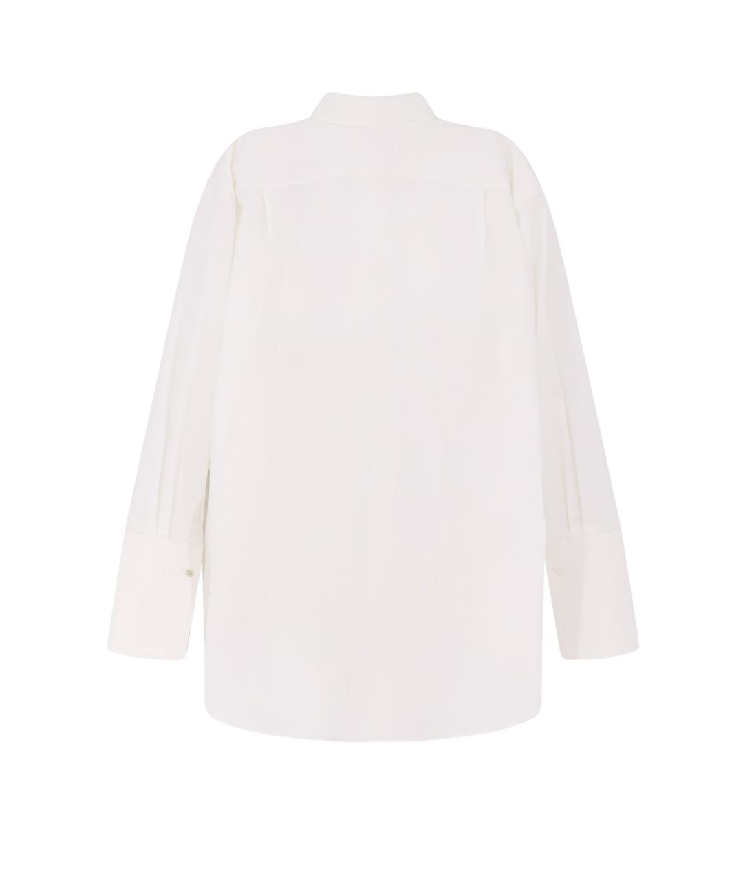 THE ROW Белая хлопковая рубашка, фото 2