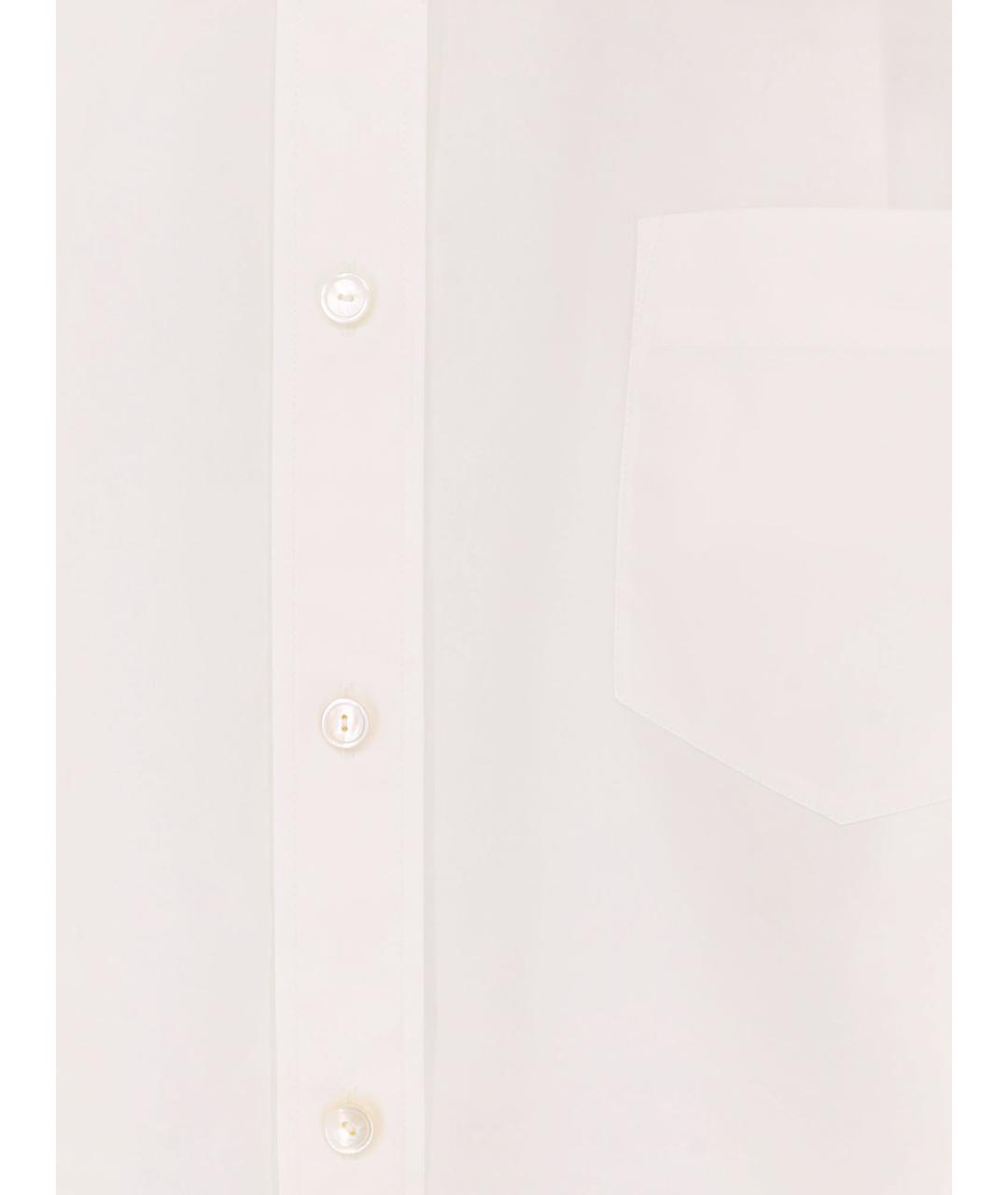 THE ROW Белая хлопковая рубашка, фото 3