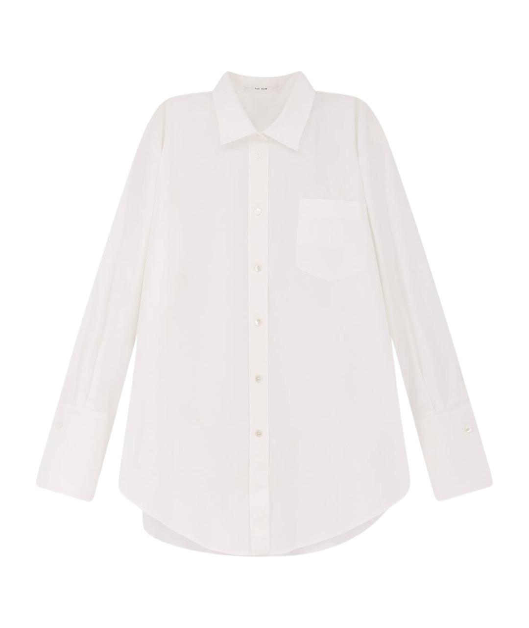 THE ROW Белая хлопковая рубашка, фото 1