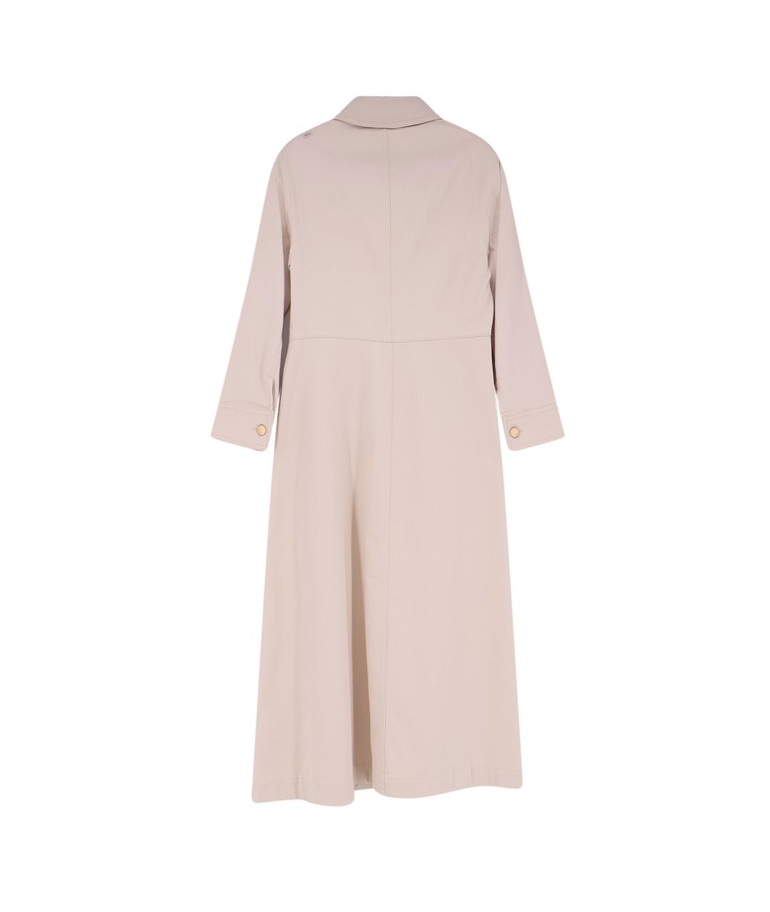 'S MAX MARA Розовое хлопковое повседневное платье, фото 2