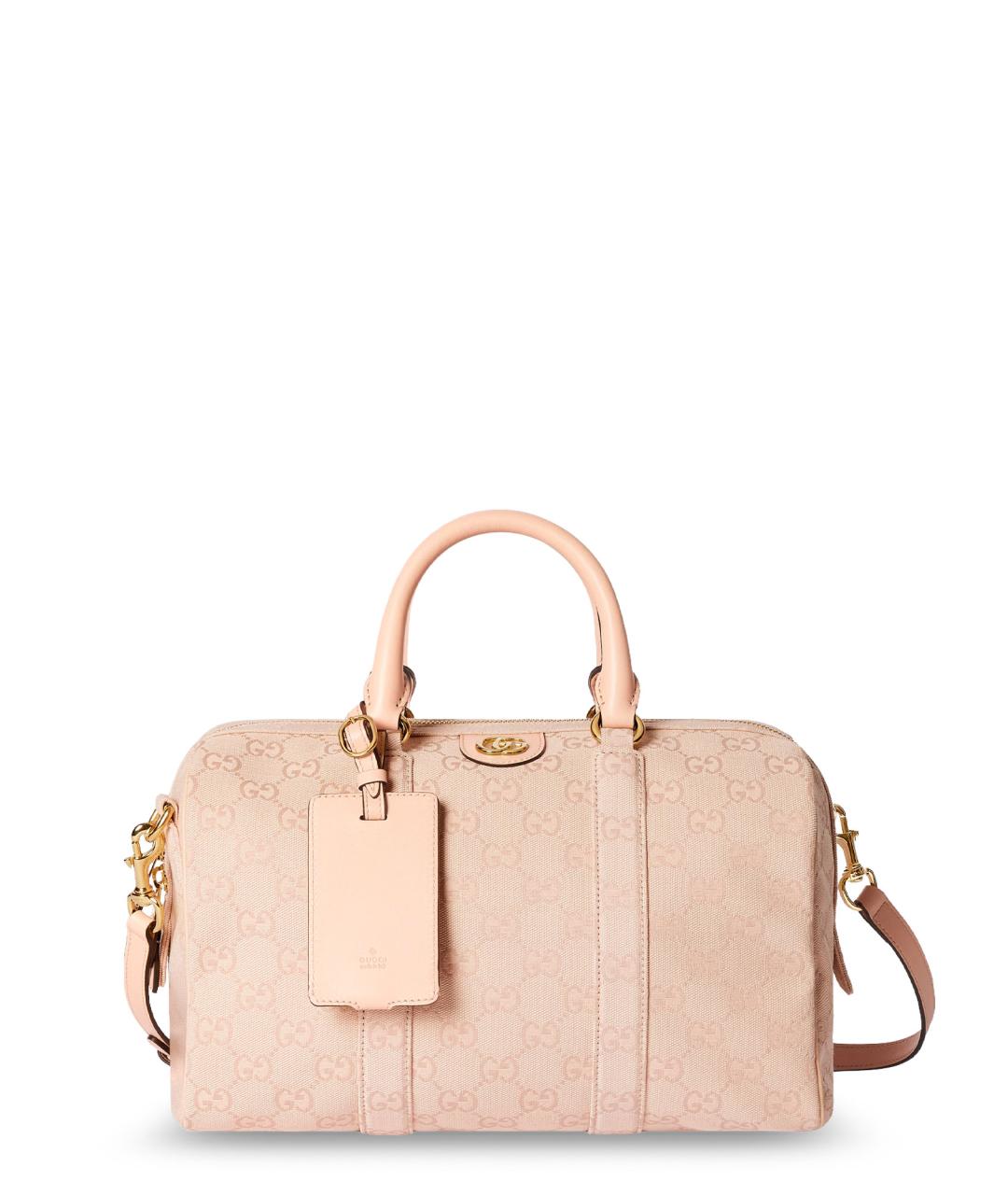 GUCCI Розовая сумка тоут, фото 1