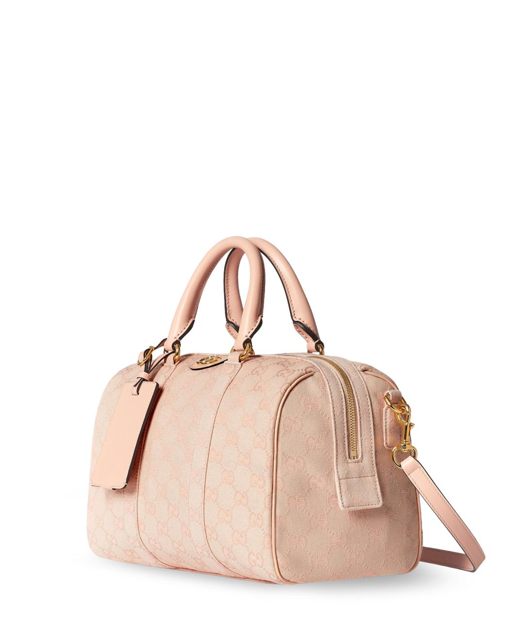 GUCCI Розовая сумка тоут, фото 3