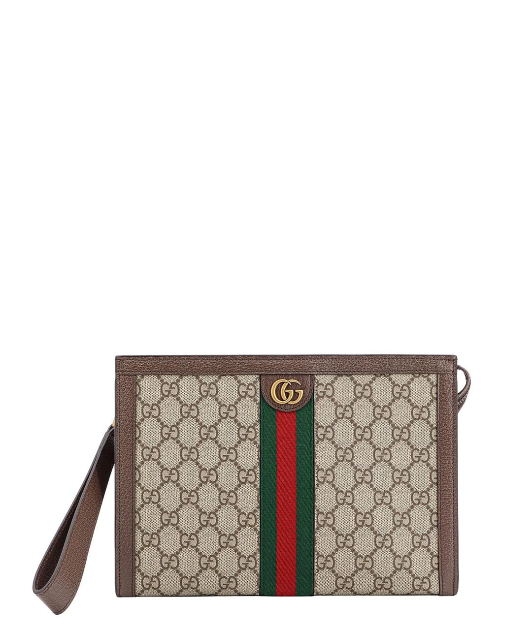 GUCCI Бежевая папка для документов, фото 1