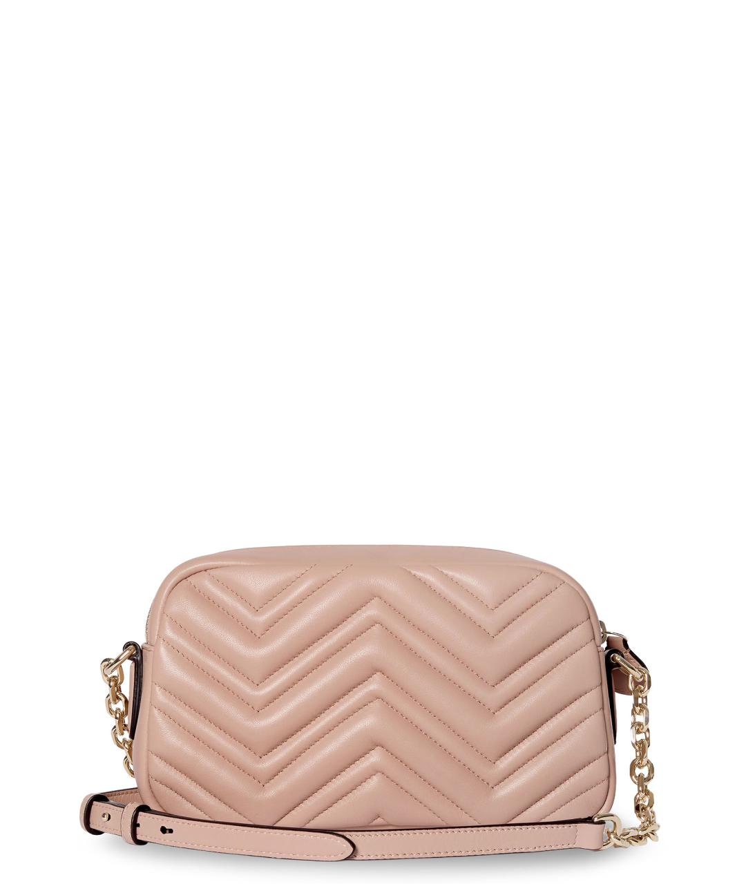 GUCCI Розовая кожаная сумка через плечо, фото 2