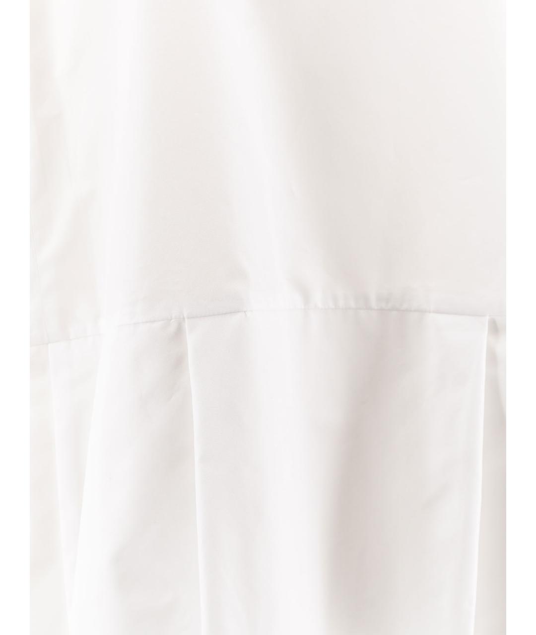 'S MAX MARA Белая хлопковая блузы, фото 3