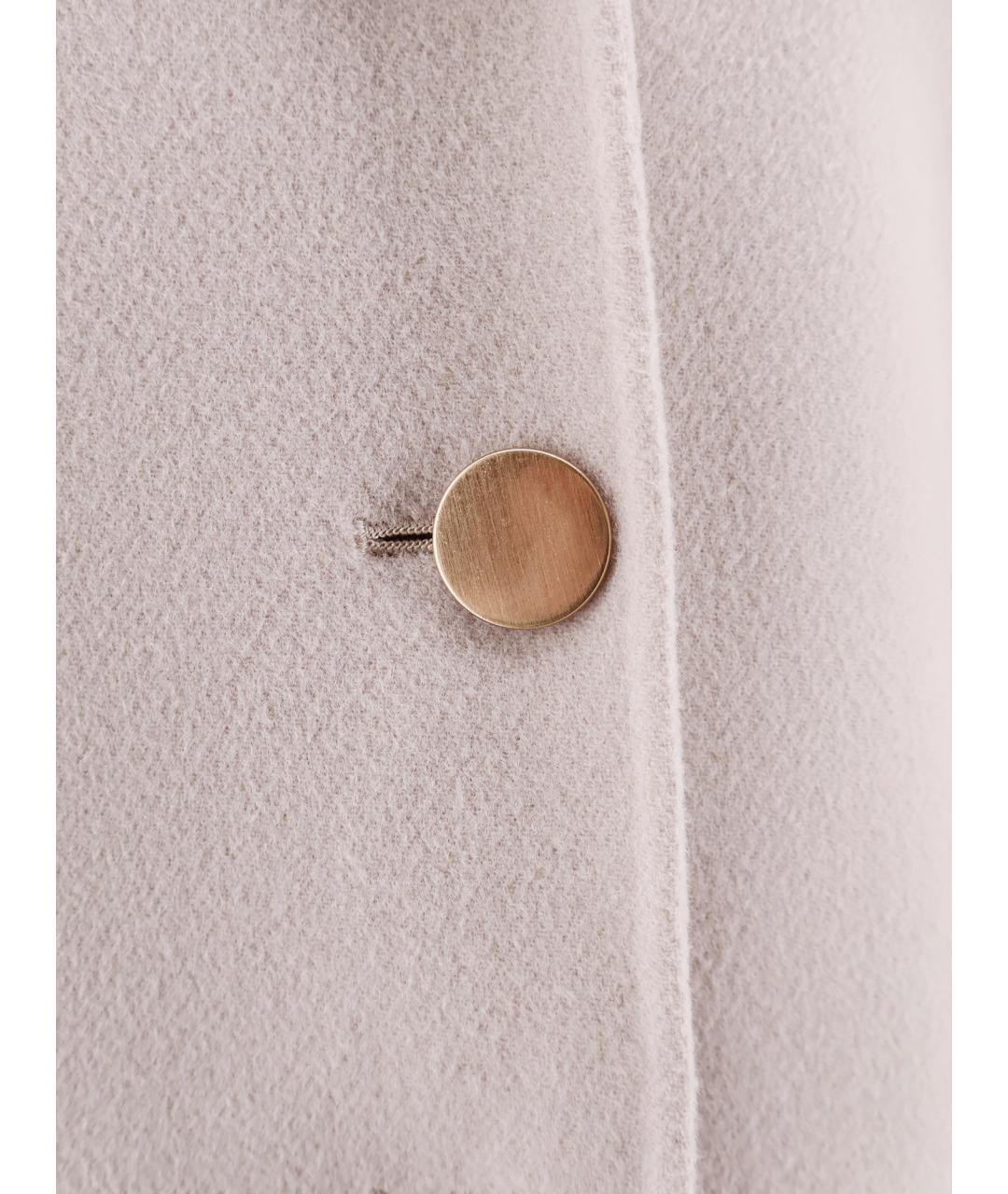 'S MAX MARA Бежевое шерстяное пальто, фото 3