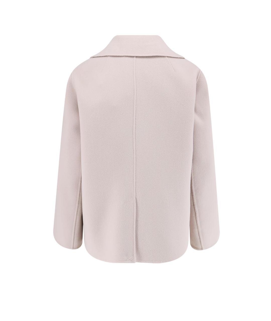 'S MAX MARA Бежевое шерстяное пальто, фото 2