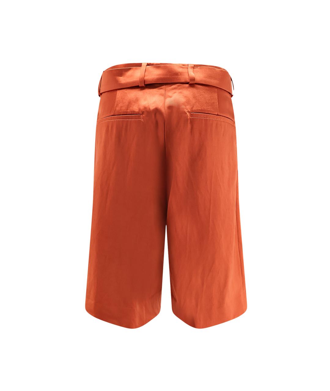 DRIES VAN NOTEN Оранжевое хлопковые шорты, фото 2