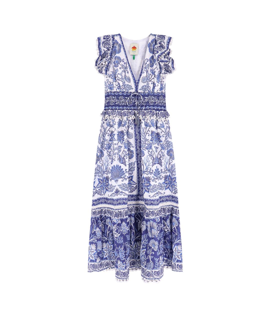 FARM RIO Мульти хлопковое повседневное платье, фото 1