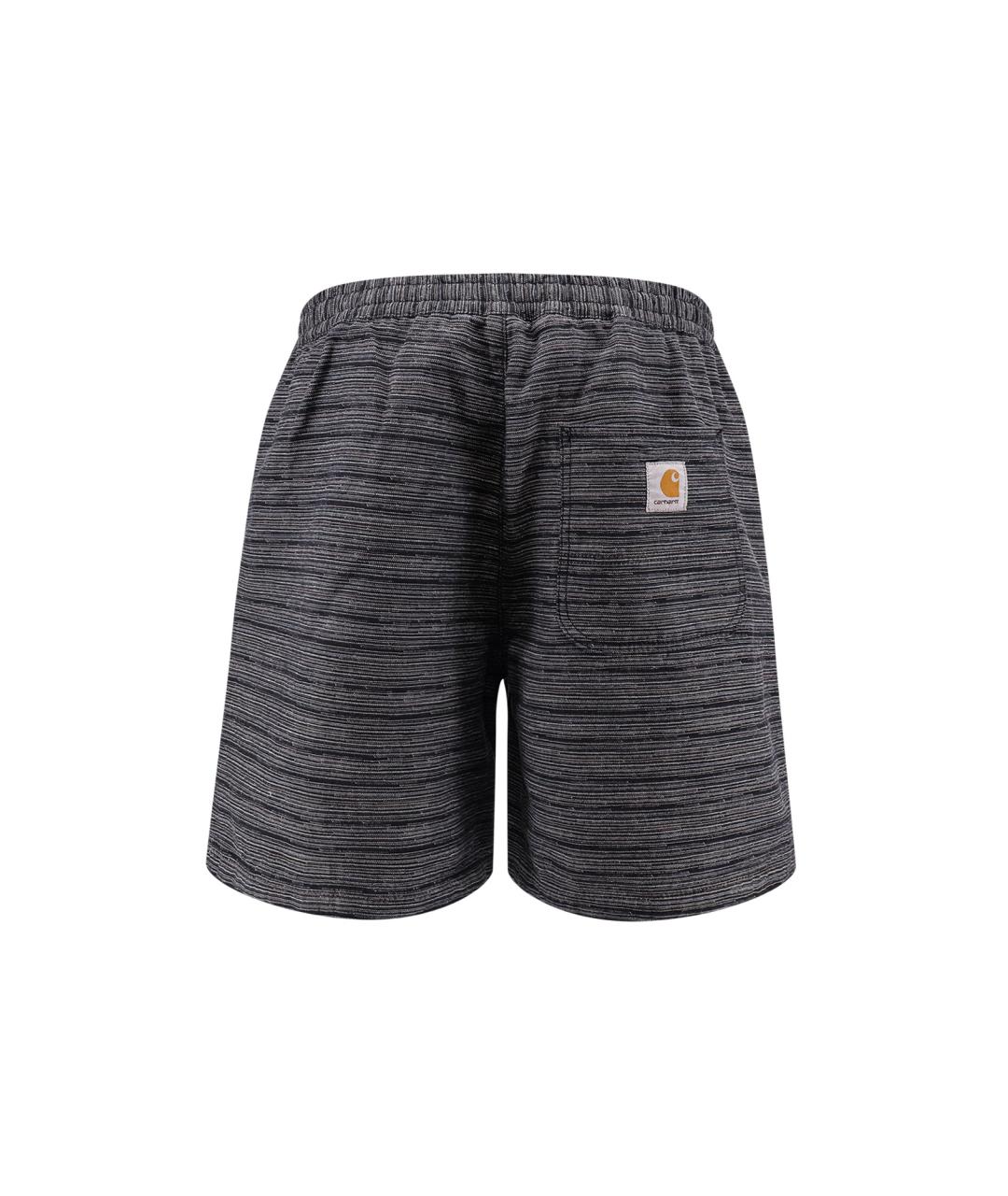 CARHARTT WIP Черные хлопковые шорты, фото 2