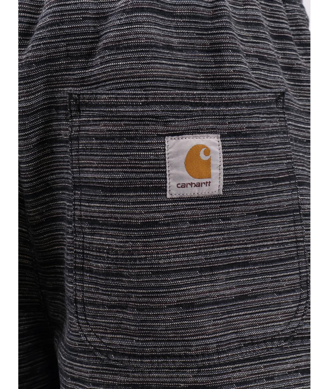 CARHARTT WIP Черные хлопковые шорты, фото 3