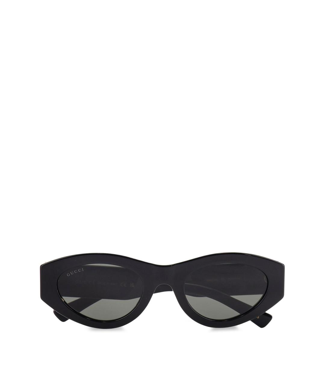 GUCCI Черные пластиковые солнцезащитные очки, фото 2