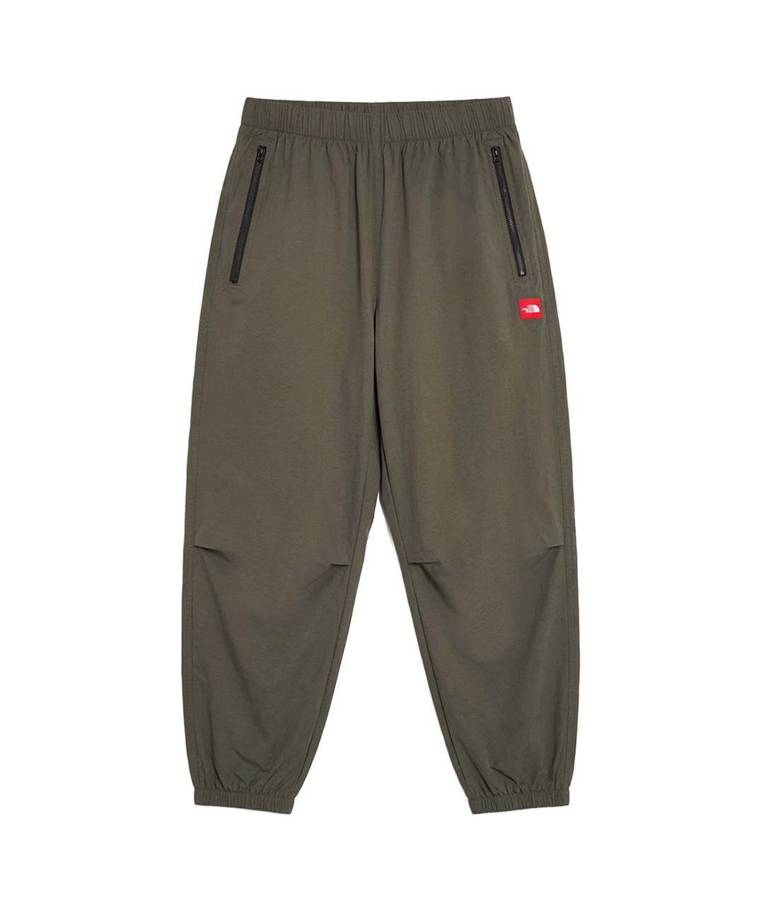 THE NORTH FACE Зеленые полиамидовые брюки чинос, фото 4