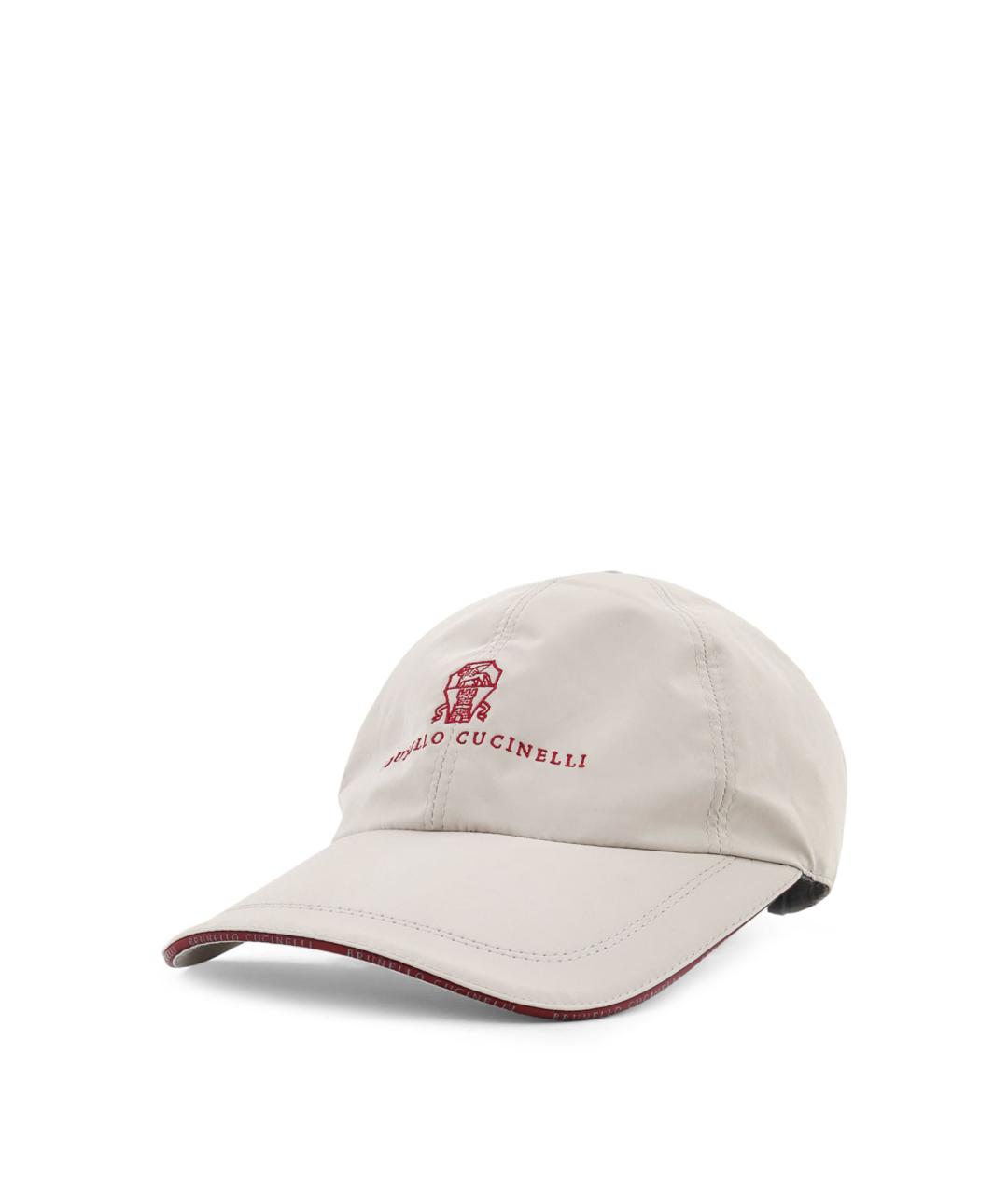 BRUNELLO CUCINELLI Бежевая кепка/бейсболка, фото 2
