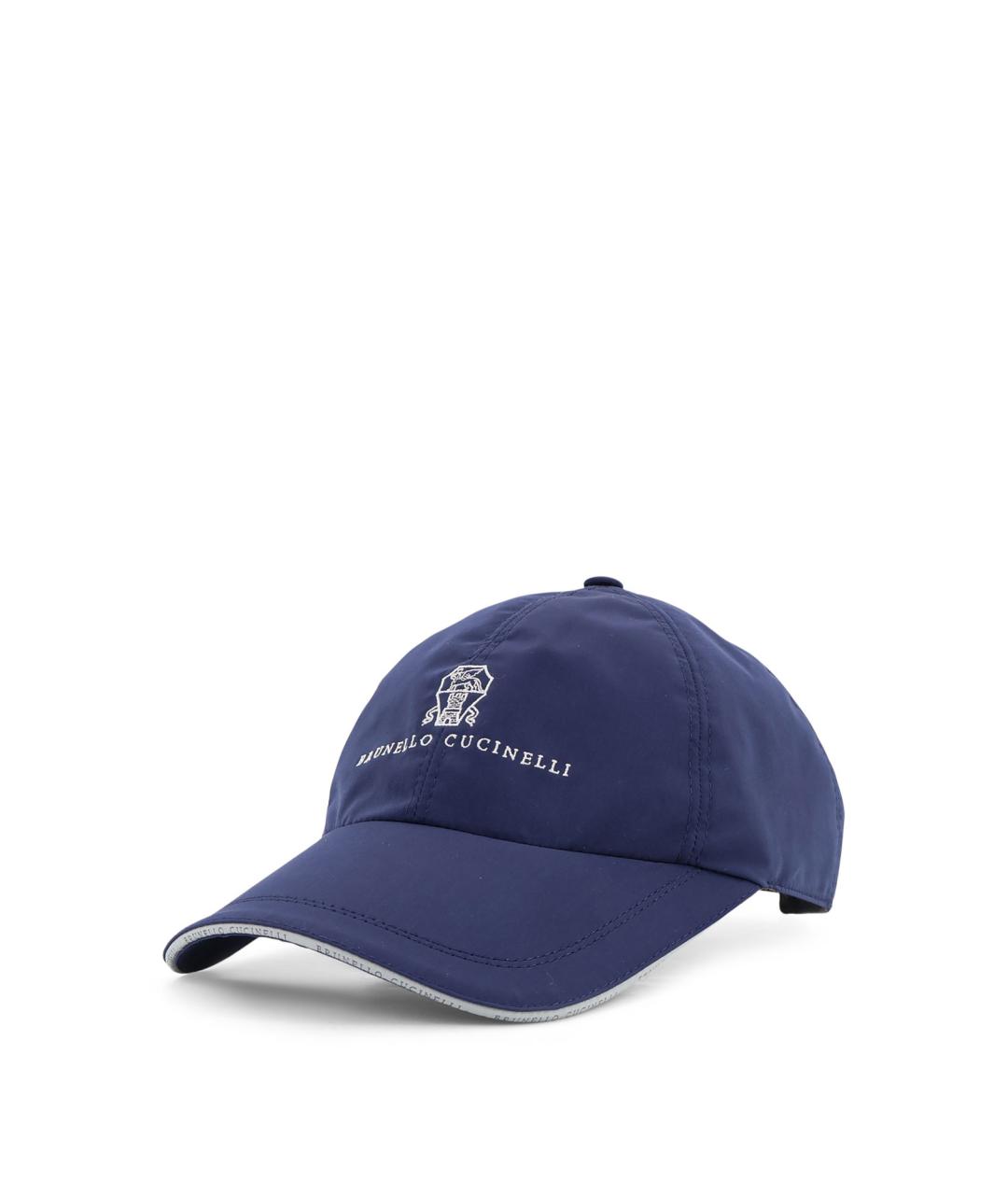 BRUNELLO CUCINELLI Синяя кепка/бейсболка, фото 2