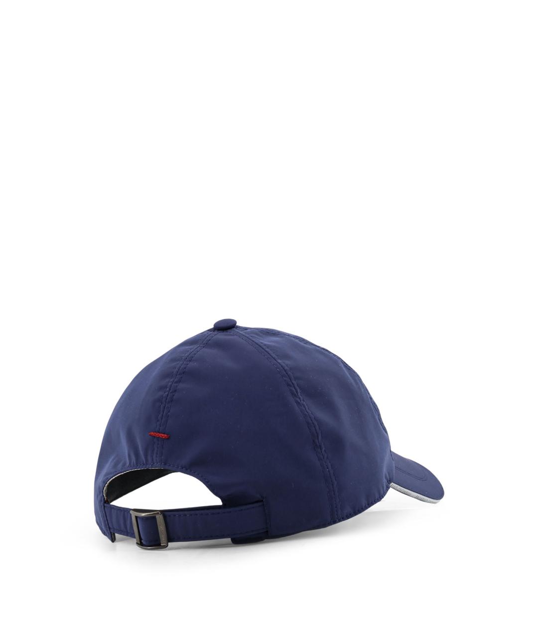 BRUNELLO CUCINELLI Синяя кепка/бейсболка, фото 3