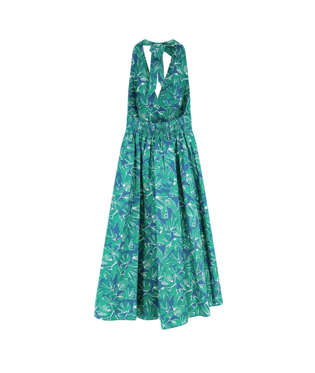 MAX MARA Мульти хлопковое повседневное платье, фото 2