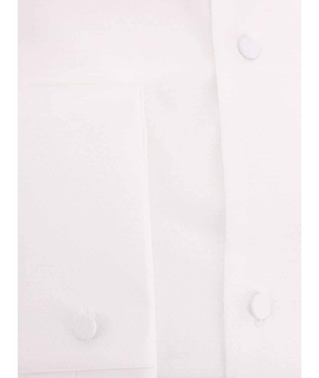 TOM FORD Белая хлопковая классическая рубашка, фото 3