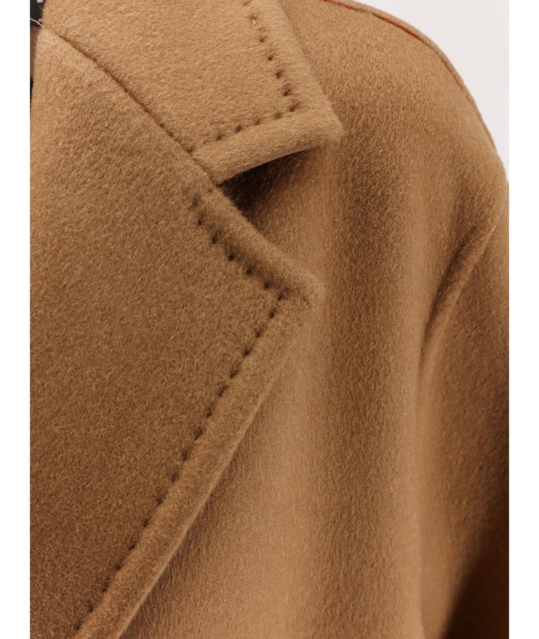 MAX MARA Бежевое кашемировое пальто, фото 3