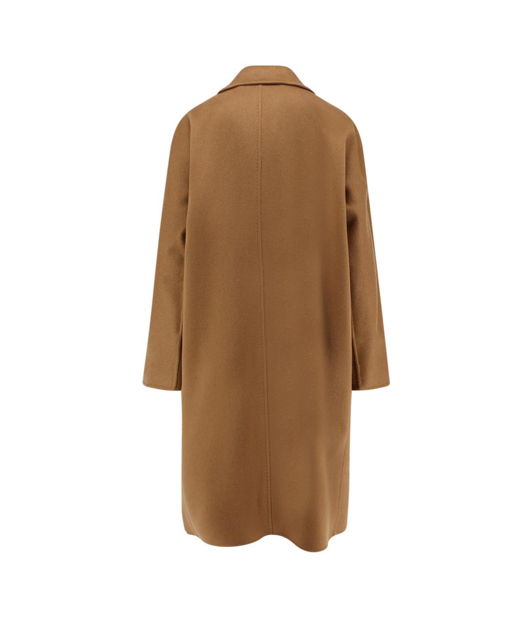 MAX MARA Бежевое кашемировое пальто, фото 2