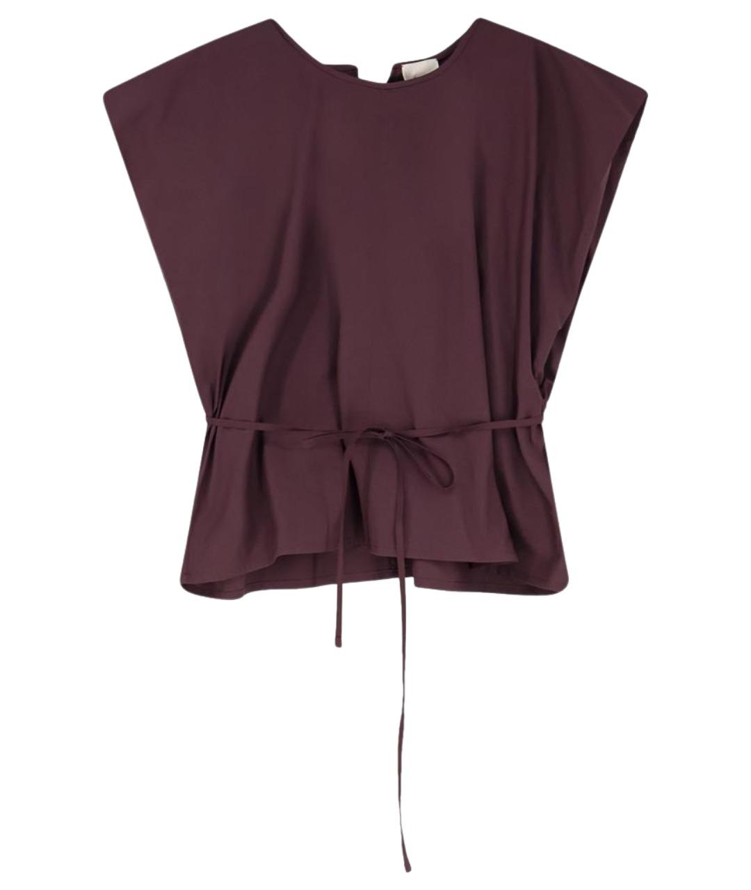 ALYSI Фиолетовая хлопковая блузы, фото 1