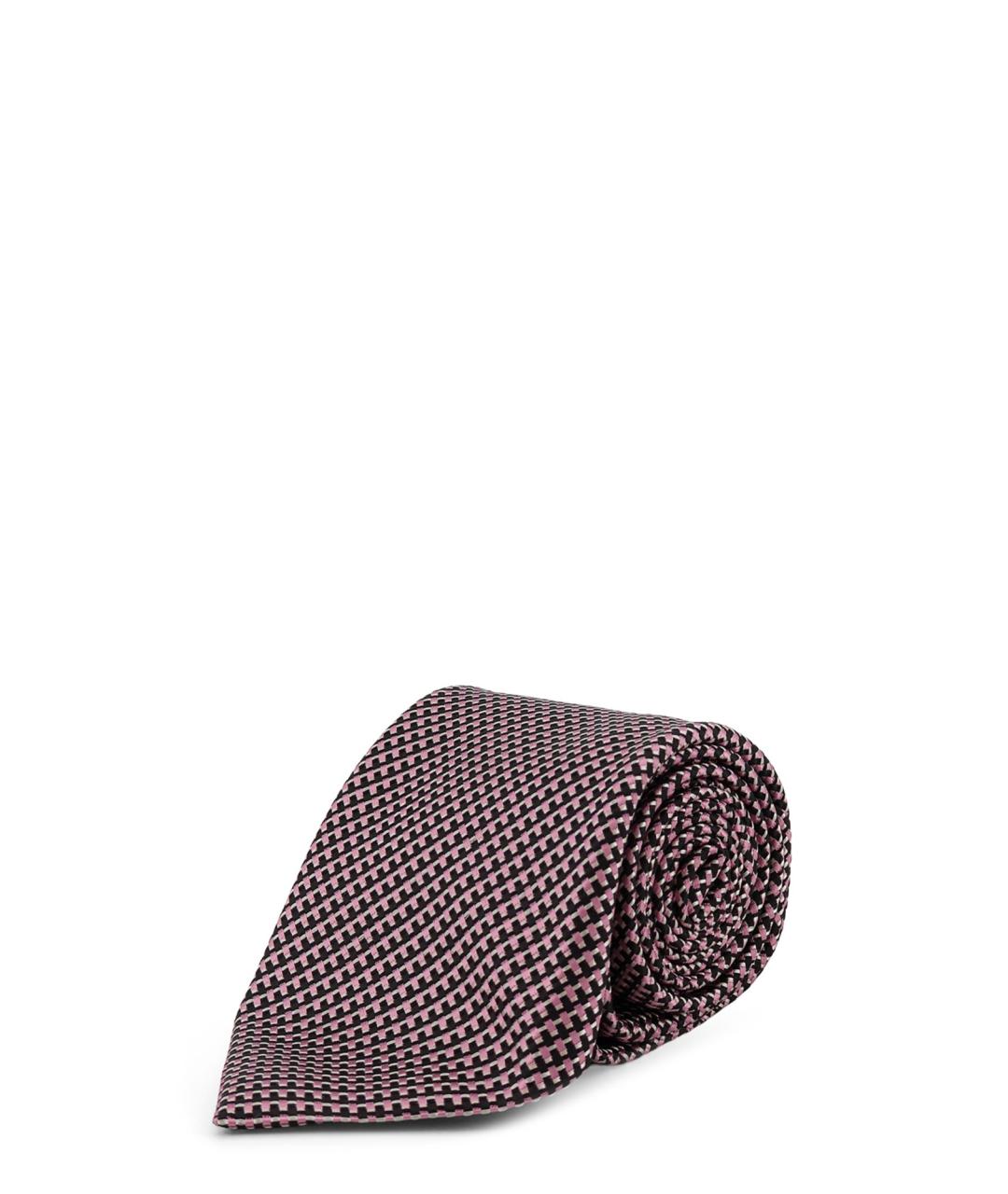 TOM FORD Розовый шелковый галстук, фото 1