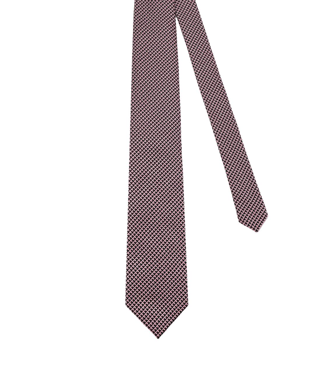 TOM FORD Розовый шелковый галстук, фото 2