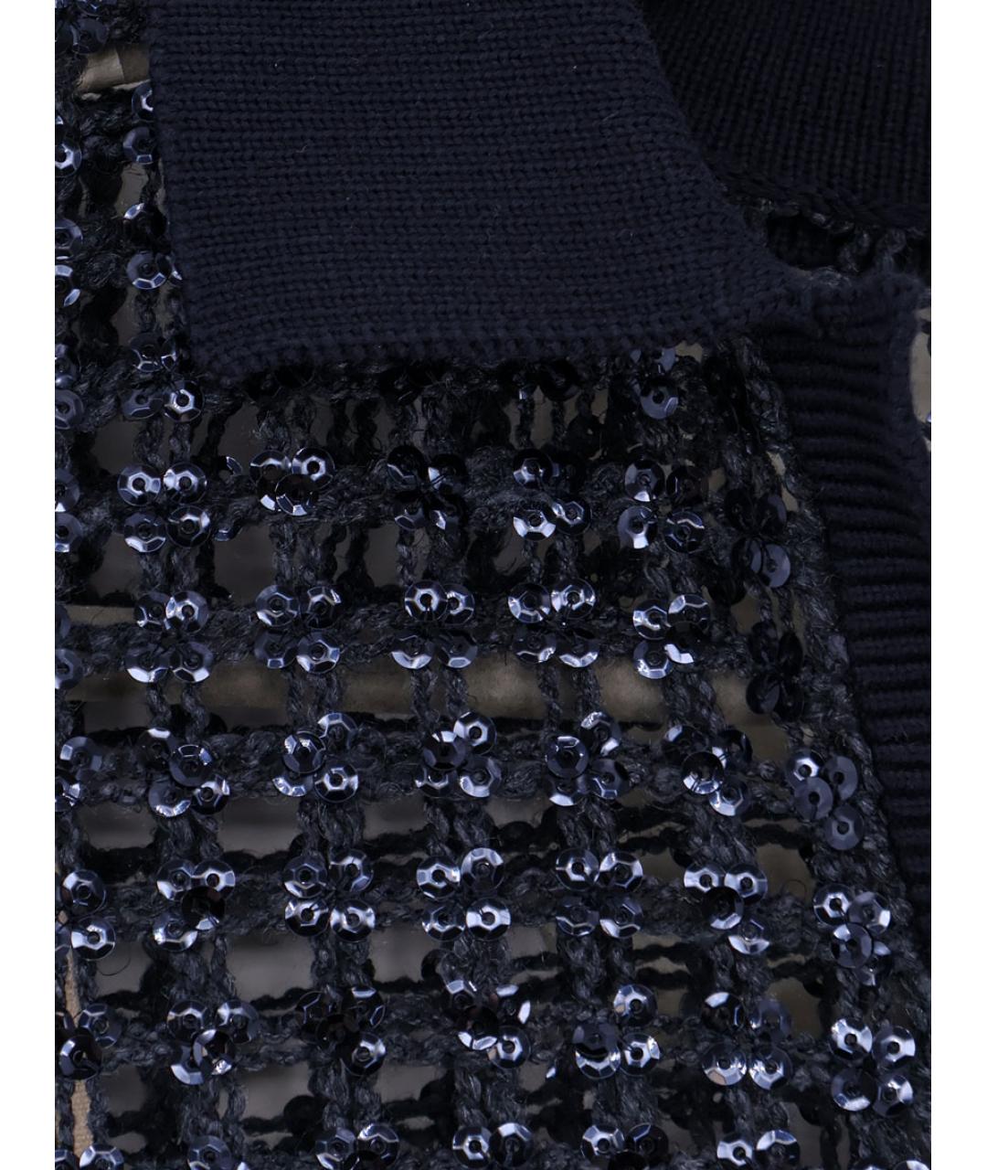 BRUNELLO CUCINELLI Синий шелковый джемпер / свитер, фото 3