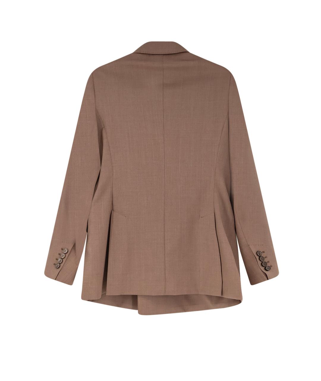 MAX MARA Бежевый жакет/пиджак, фото 2