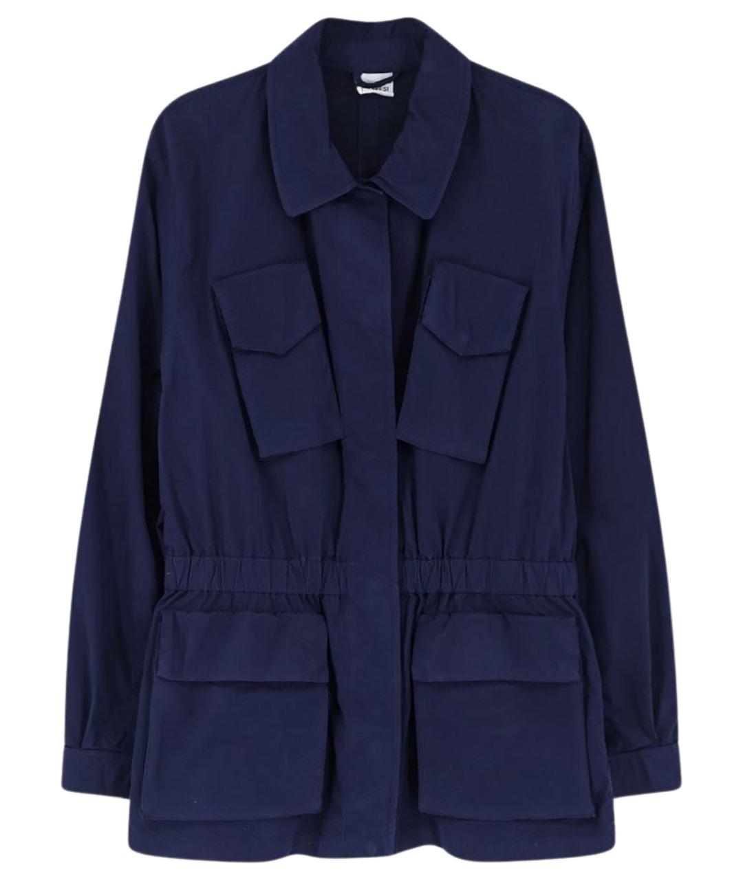 ASPESI Синяя хлопковая парка, фото 1