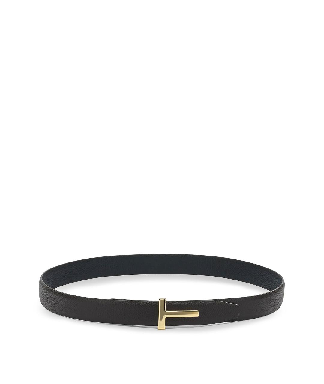 TOM FORD Коричневый кожаный ремень, фото 1