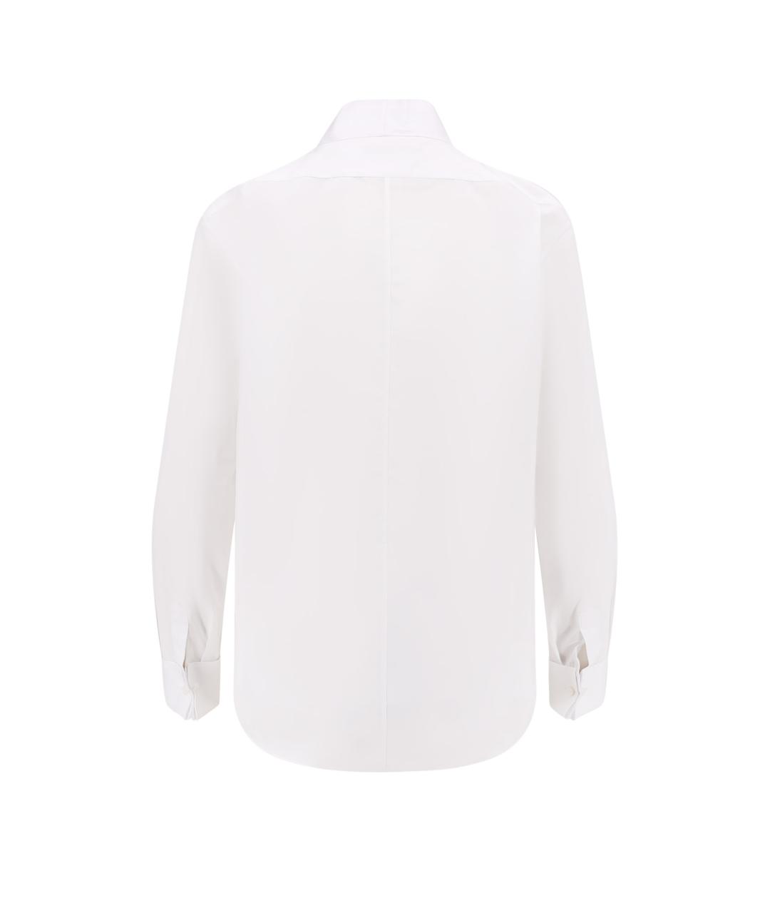 CHRISTIAN DIOR Белая хлопковая рубашка, фото 2