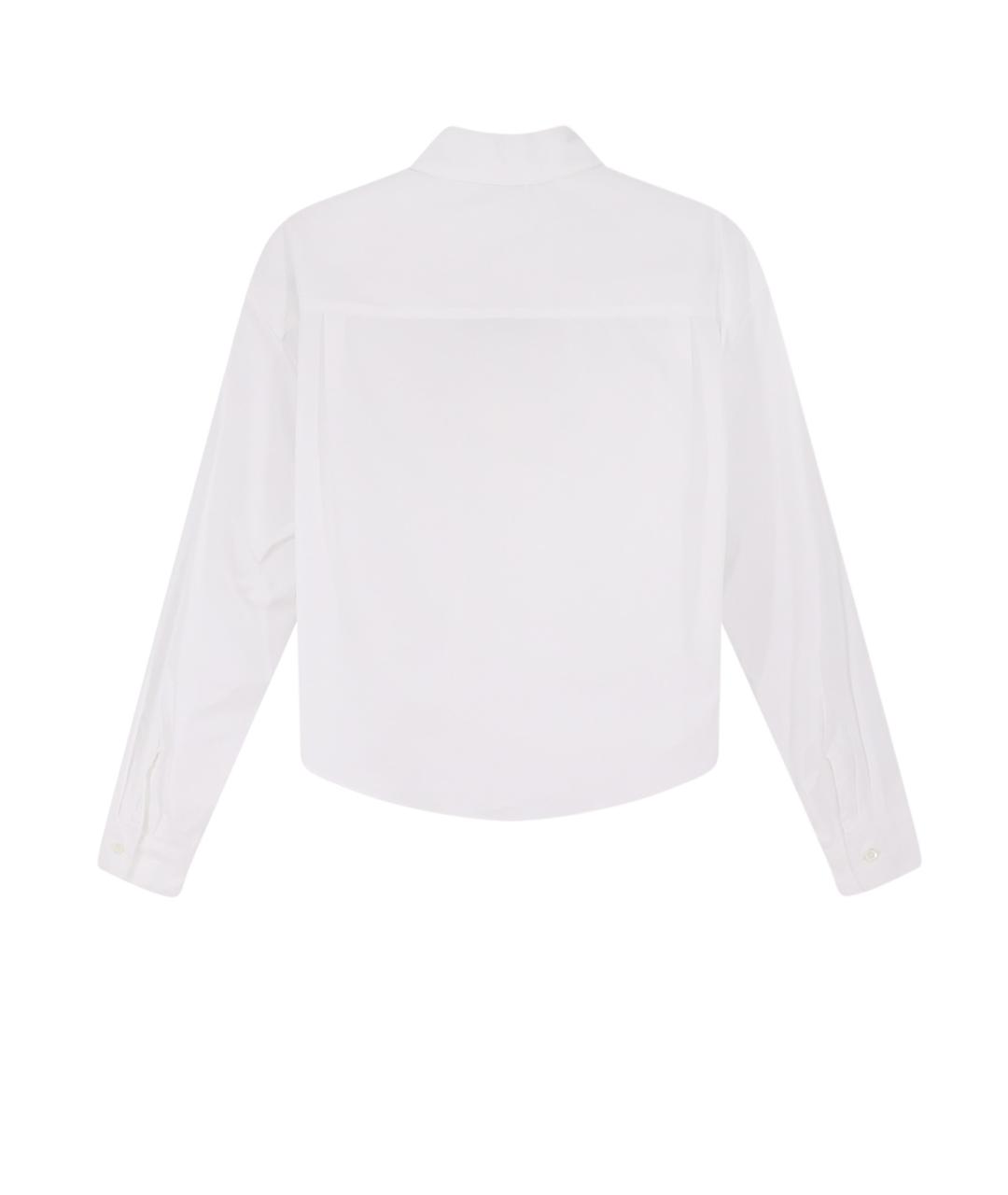 ASPESI Белая хлопковая рубашка, фото 2